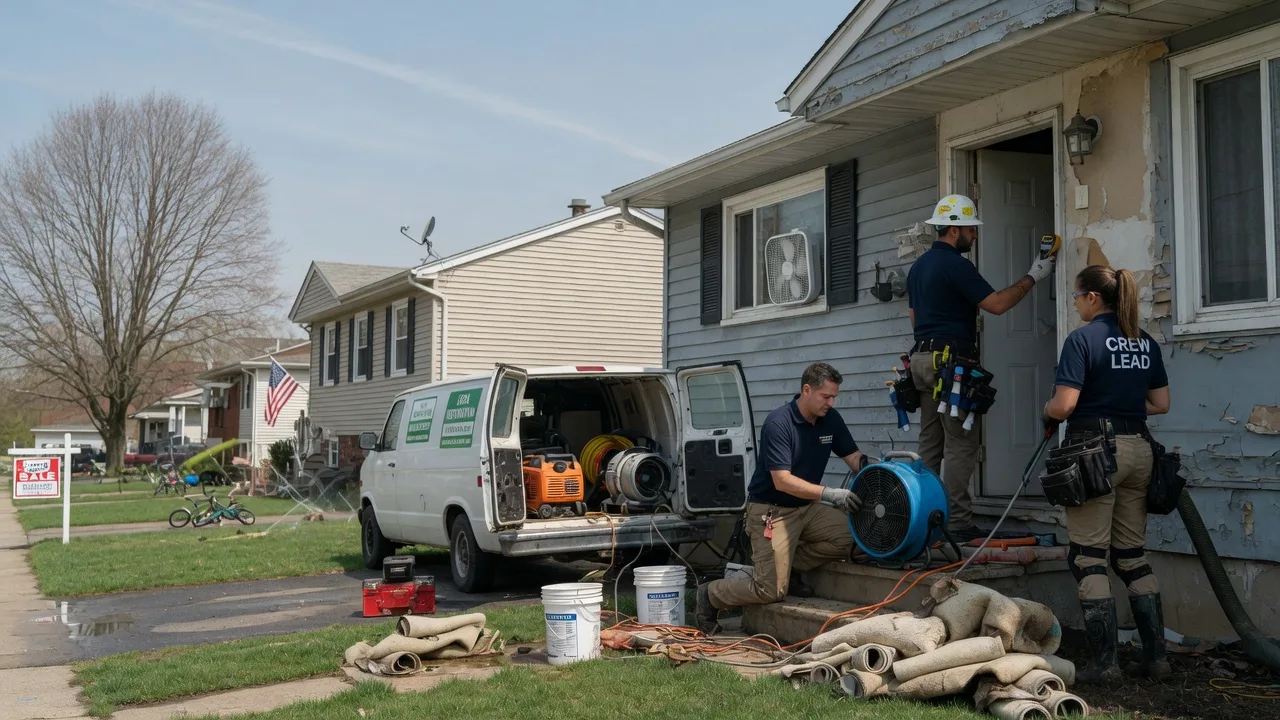 Flood Cleanup in Glenshaw, PA near me