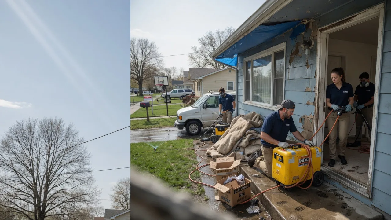 Basement Flood Cleanup in Glenshaw, PA near me
